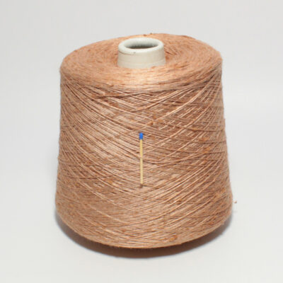 Włóczka mieszana SHANTUNG jasny karmelowy, 100 g