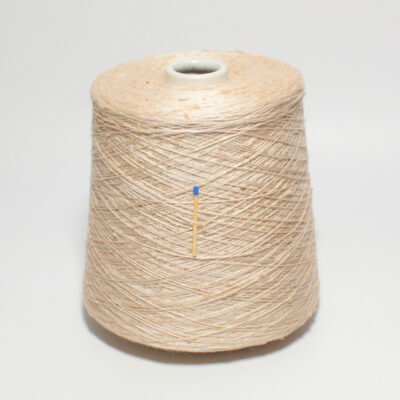 Włóczka mieszana SHANTUNG ecru, 100 g