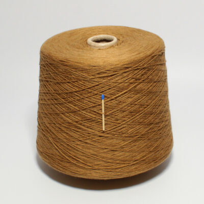 Włóczka bawełna 100% PIMA brązowy jasny, 100 g