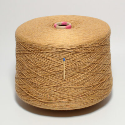 Włóczka bawełna 100% PIMA karmelowy jasny, 100 g