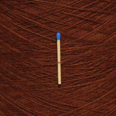 Włóczka merynos 100% WOOL LIGHT ceglasty brąz, 100 g