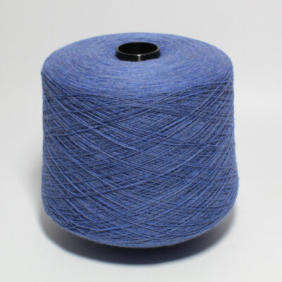 Włóczka merynos 100% WOOL LIGHT przygaszony niebieski, 100 g