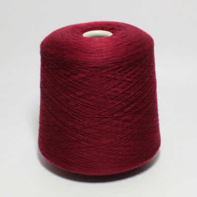 Włóczka merynos 100% MERINOS bordowy, 100 g