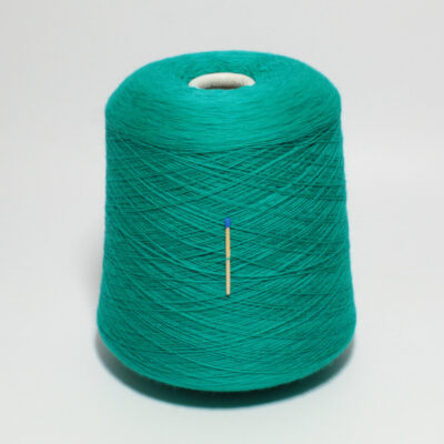 Włóczka merynos 100% MERINOS szmaragdowy, 100 g