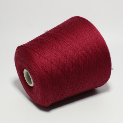 Włóczka merynos 100% MERINOS wiśniowy, 100 g