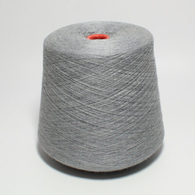 Włóczka merynos 100% CASHWOOL RWS jasno-szary, 100 g
