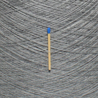 Włóczka merynos 100% CASHWOOL RWS jasno-szary, 100 g