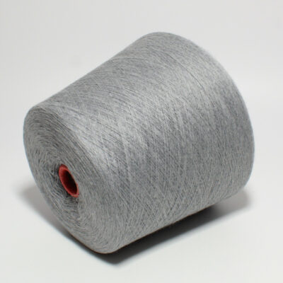 Włóczka merynos 100% CASHWOOL RWS jasno-szary, 100 g