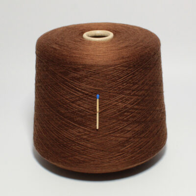 Włóczka merynos 100% AQUILA brązowy, 100 g