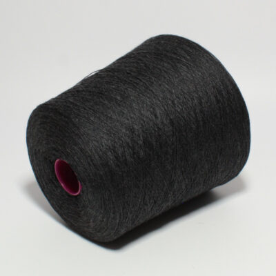 Włóczka merynos 100% ALBA TEC RWS grafitowy, 100 g