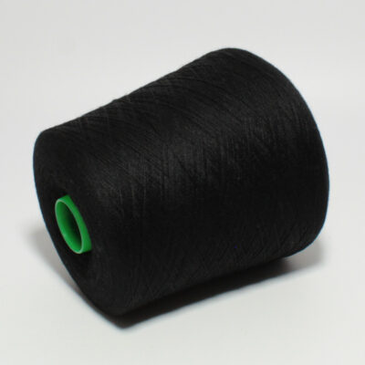 Włóczka merynos 100% ALBA TEC RWS czarny, 100 g