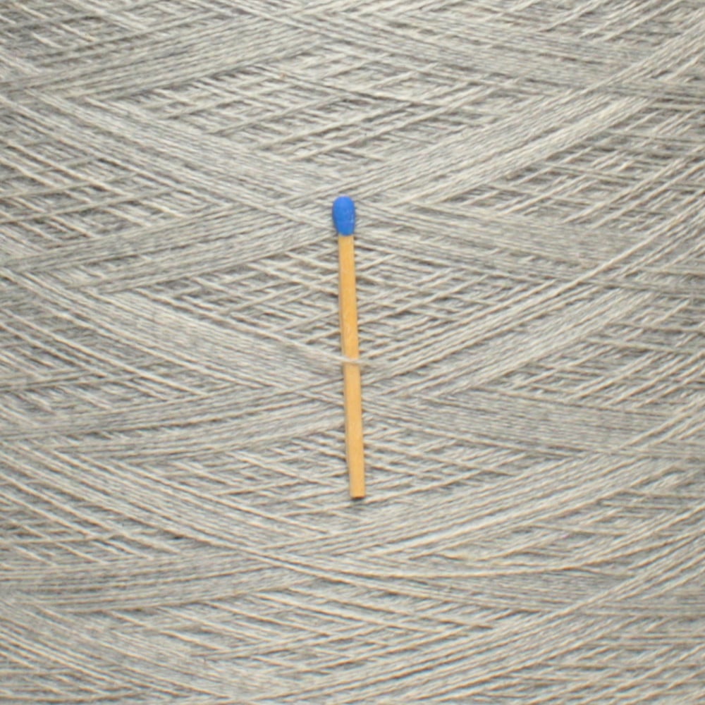 Włóczka WOOLCOT jasno szary bawełna merino