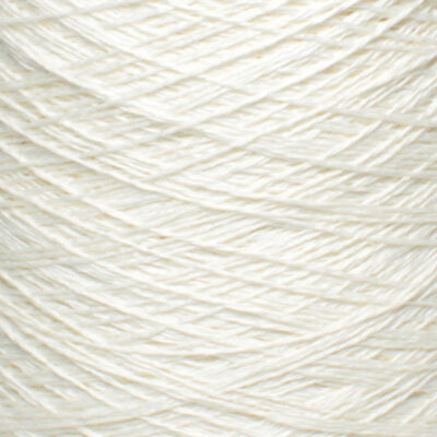 Włóczka LINO FLAMME biały 100% len, 100 g