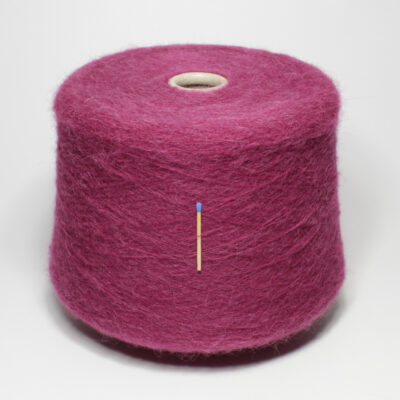 Włóczka SORIANO fuksja suri alpaka merino