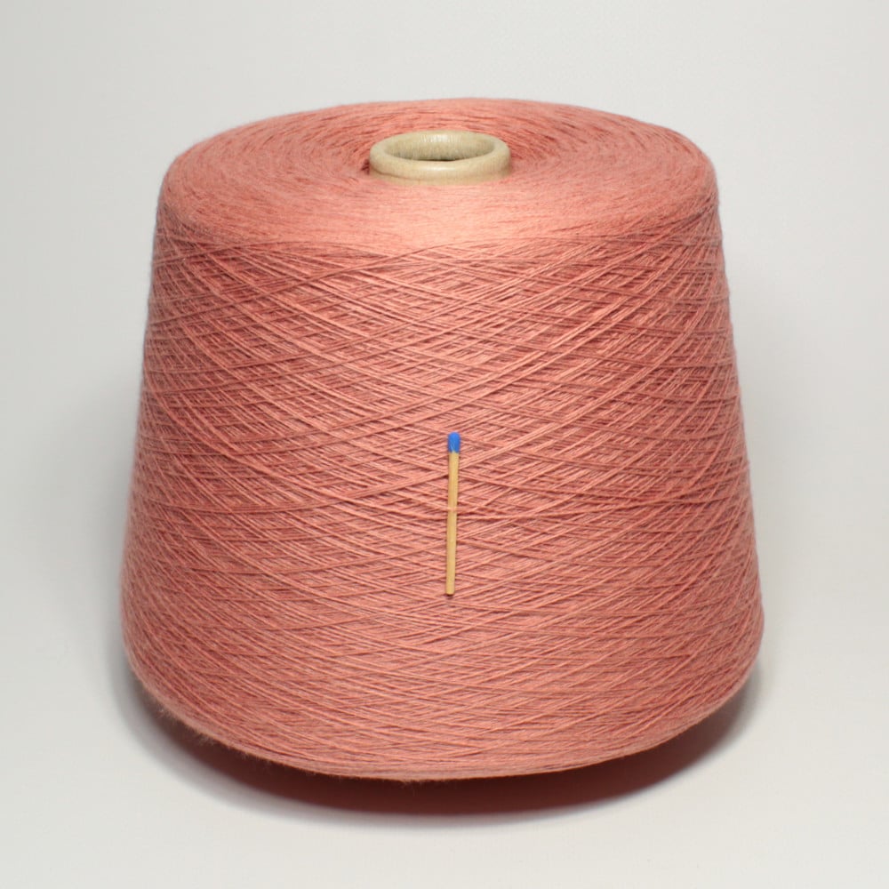 Włóczka WOOLCOT różowy bawełna merino