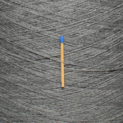 Włóczka WOOLCOT szary bawełna merino