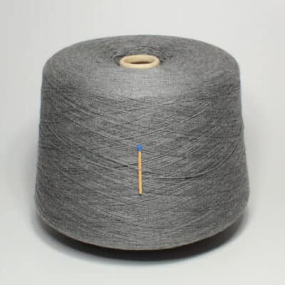 Włóczka WOOLCOT szary bawełna merino