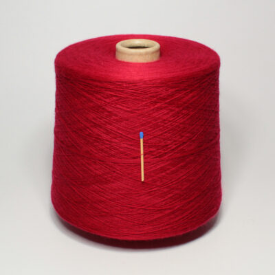 Włóczka LEONORA czerwony merino