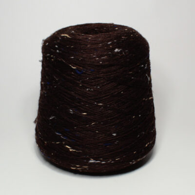 Włóczka BOTTOWOOL ciemno brązowy merino wiskoza