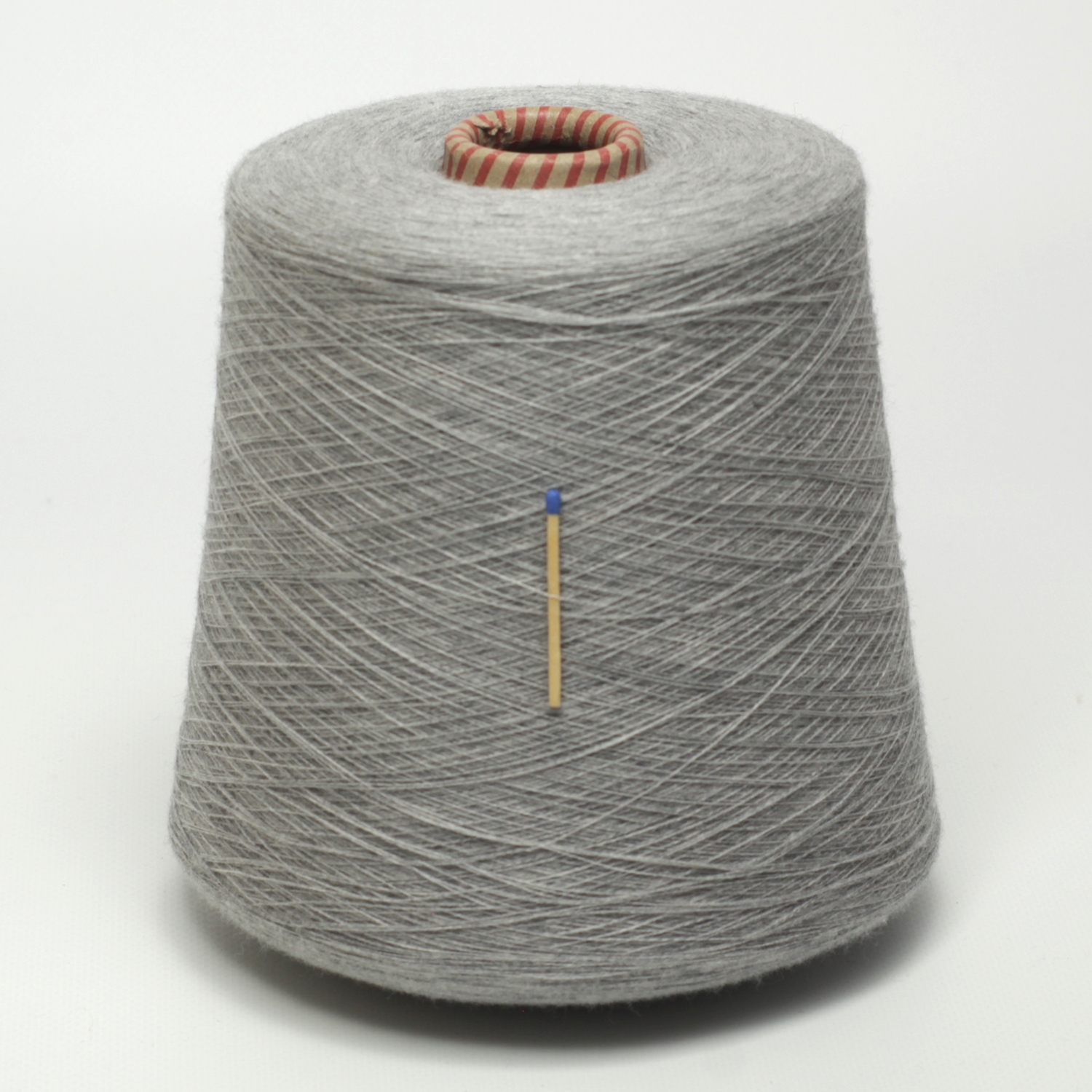 CASHWOOL – jasny szary, 100 g Włóczka merynos włoska premium CASHWOOL jasny szary na szpuli